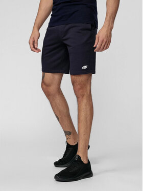 4F 4F Szorty 4FWSS25TSHOM0816-31S Niebieski Regular Fit