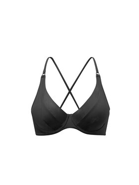 Love and Hate Love and Hate Bikini pezzo sopra Malibu Nero
