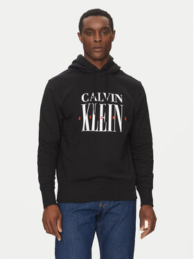 Calvin Klein Jeans Calvin Klein Jeans Felpa Serif Font Graphic J30J327520 Nero Regular Fit