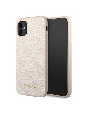 Guess Guess Etui na telefon iPhone 11 Różowy