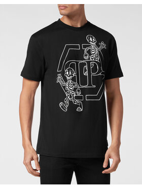 PHILIPP PLEIN PHILIPP PLEIN T-shirt 9857 Nero Regular Fit