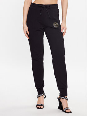 Versace Jeans Couture Versace Jeans Couture Spodnie dresowe 74HAAY01 Czarny Regular Fit