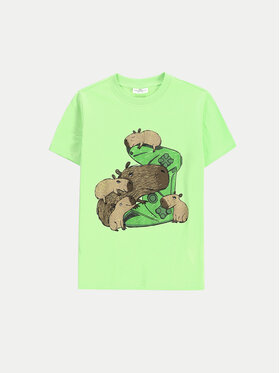 Coccodrillo Coccodrillo T-Shirt WC5143222VBA Zielony Regular Fit