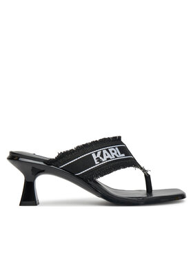 KARL LAGERFELD KARL LAGERFELD В'єтнамки Panache II KL30104 Чорний