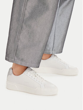 Calvin Klein Calvin Klein Superge Chunky Cupsole Lace Up Lth Met YW0YW01948 Bela