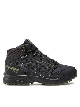 Salomon Salomon Παπούτσια πεζοπορίας Outway Mid Climasalomon™ Waterproof L47283500 Μαύρο