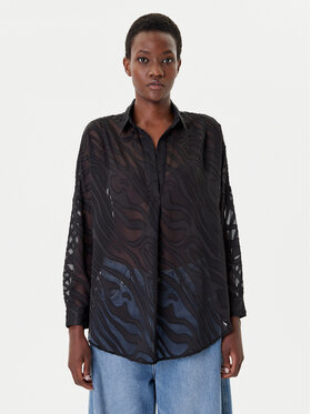 French Connection French Connection Majica 72NZR Crna Relaxed Fit
