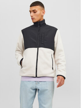 Jack&Jones Jack&Jones Flis Marvin 12235864 Écru Regular Fit