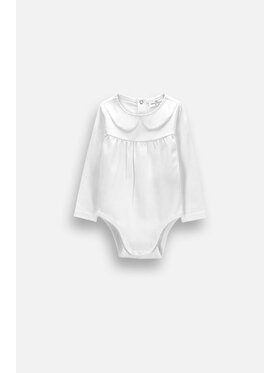 Coccodrillo Coccodrillo Dětské body ZC6112101MGN-001 Bílá Regular Fit
