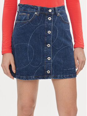 Pepe Jeans Pepe Jeans Gonna di jeans Winnie PL901097 Blu scuro Regular Fit