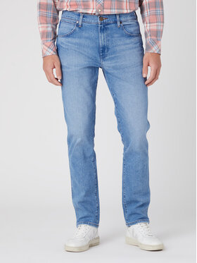 Wrangler Wrangler Jeansy Larston W18SYLZ70 112330749 Niebieski Slim Taper Fit