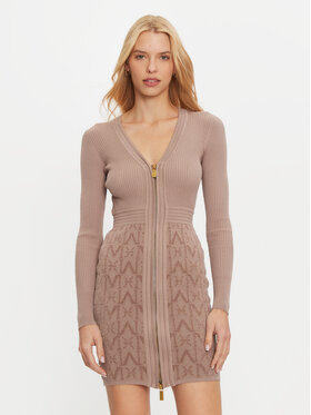 Marciano Guess Marciano Guess Φόρεμα υφασμάτινο 4BGK91 5661Z Καφέ Slim Fit