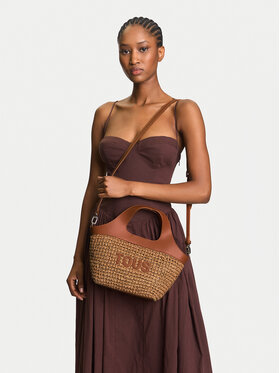 TOUS TOUS Handtasche Lirio Rafia 2002205343 Braun