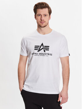 Alpha Industries Alpha Industries 2 t-kreklu komplekts Basic T 2 Pack Melns Regular Fit