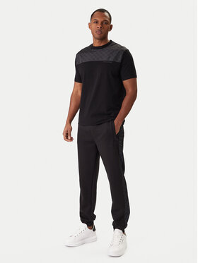 KARL LAGERFELD KARL LAGERFELD Jogginghose 705001 561902 Schwarz Regular Fit