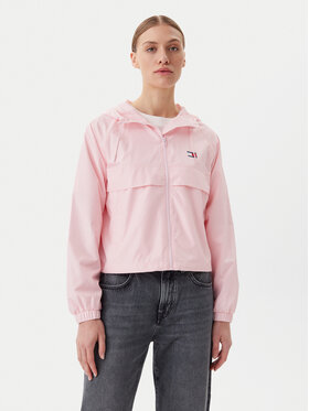 Tommy Jeans Tommy Jeans Geacă de vânt Essential DW0DW20672 Roz Relaxed Fit