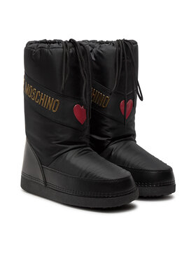 LOVE MOSCHINO Škornji Za Sneg JA24032G1LISY000 Črna