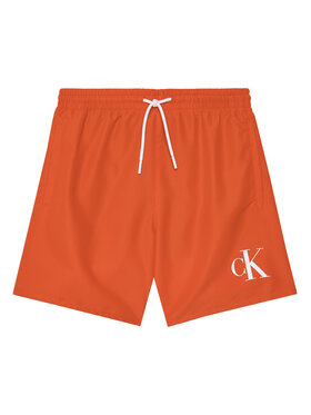 Calvin Klein Swimwear Calvin Klein Swimwear Úszónadrág KV0KV00056 Narancssárga Regular Fit