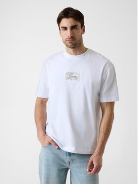 Guess Guess T-Shirt 182679 Bílá Classic Fit