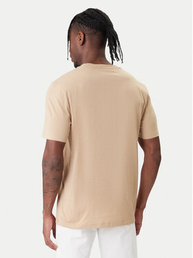 HUGO HUGO Marškinėliai Dulivio 50467556 Smėlio Regular Fit
