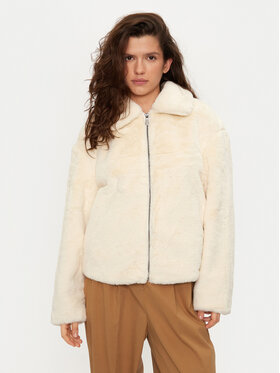 United Colors Of Benetton United Colors Of Benetton Blană 2FBDDN06V Écru Regular Fit