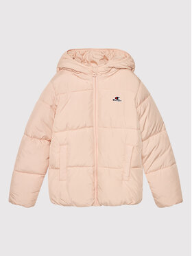 Champion Champion Pūkinė striukė 404261 Rožinė Regular Fit