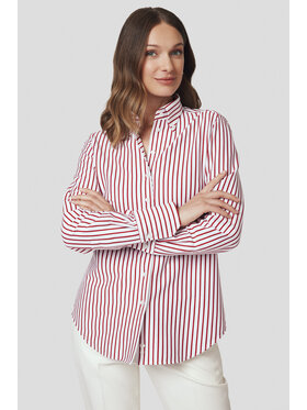 Lancerto Lancerto Koszula Pauline KO073225000005 Czerwony Oversize