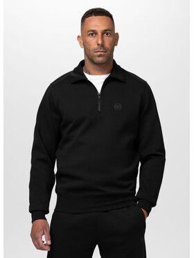 PITBULL PITBULL Bluza CHARGER SMALL LOGO Czarny Regular Fit