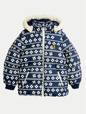 MINI RODINI Mini Rodini Giubbotto piumino Flowers 2471011660 Blu scuro Regular Fit