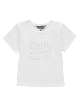 Kanz Kanz T-Shirt 2036661-1000 Biały Basic Fit