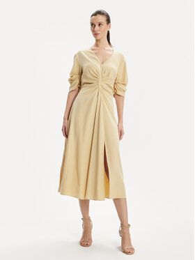 DKNY DKNY Vsakodnevna obleka D2A4BIAM Bež Regular Fit