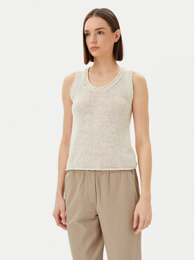 Marc O'Polo Топ 503 5136 63029 Бежевий Slim Fit