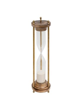 MIAhome MIAhome Figurka Klepsydra szklana MONTRE Brązowy
