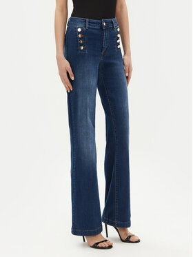 Fracomina Fracomina Jeansy FR25SV2013D46093 Tmavomodrá Regular Fit