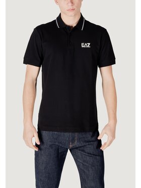 EA7 Emporio Armani EA7 Emporio Armani Poloshirt 8NPF16 PJVUZ 1200 Schwarz Slim Fit