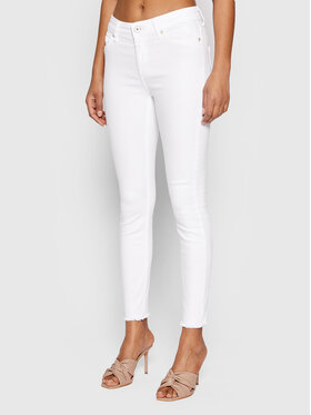 ONLY ONLY Džinsi Blush 15155438 Balts Skinny Fit