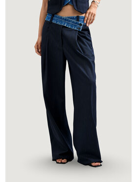Desigual Desigual Chinosy PANT_EXPRESS Czarny Modern Fit
