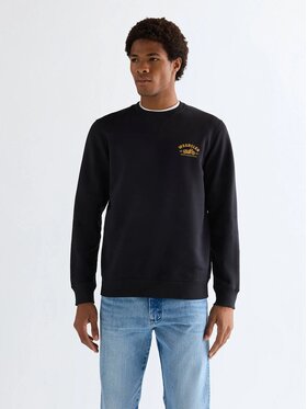 Wrangler Wrangler Bluza Americana Crew Czarny Regular Fit