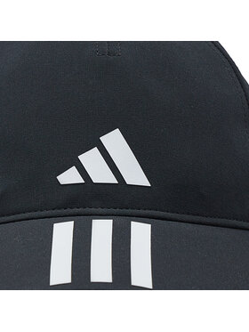 Adidas Kapa S šiltom 3-Stripes AEROREADY Running Training Baseball Cap IC6520 Črna