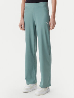 Puma Puma Pantaloni da tuta Ess Elevated 685025 Verde Straight Fit