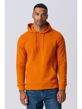 TeeShoppen TeeShoppen Bluza 'Basic Collection' Pomarańczowy Regular Fit