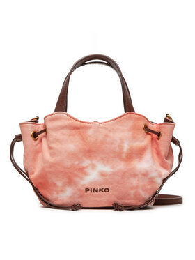 PINKO Pinko Kabelka Pagoda Small Shopper PE 24 PLTT 102910 A1MB Oranžová