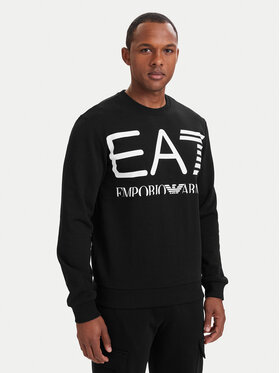 EA7 Emporio Armani EA7 Emporio Armani Mikina 7M002201 AF27189 UC001 Černá Regular Fit