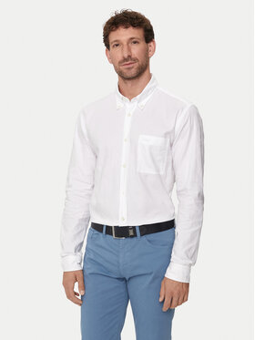 BOSS Boss Krekls S-Roan-Bd-E-1P-C-242 50515142 Balts Slim Fit