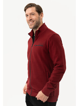 Volcano Volcano Bluza B-ARSEN Czerwony Regular Fit