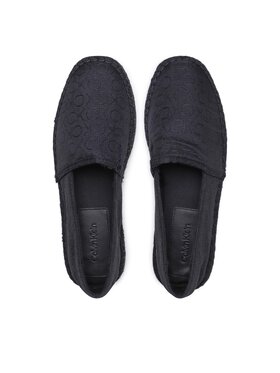 Calvin Klein Espadrile Espadrille Mono Jq HM0HM00977 Črna