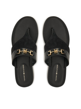 Tommy Hilfiger Tommy Hilfiger Flip flop FW0FW08506 Negru