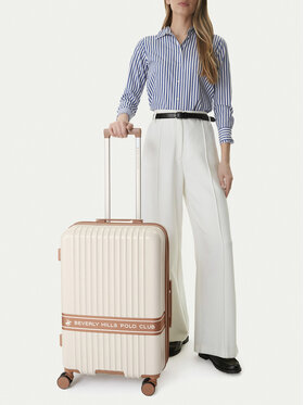 Beverly Hills Polo Club Beverly Hills Polo Club Mittlerer Koffer CEO-BHPC-WAL-008-M Beige