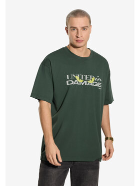 PROSTO. PROSTO. T-Shirt Demage Zielony Oversize