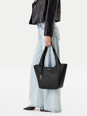 Guess Guess Дамска чанта Calista HWBG73 34220 Черен